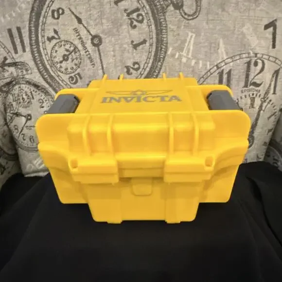 Invicta 1 Slot Dive Impact Yellow Protective Case 🔥 DC1-LTYEL - Picture 2 of 5